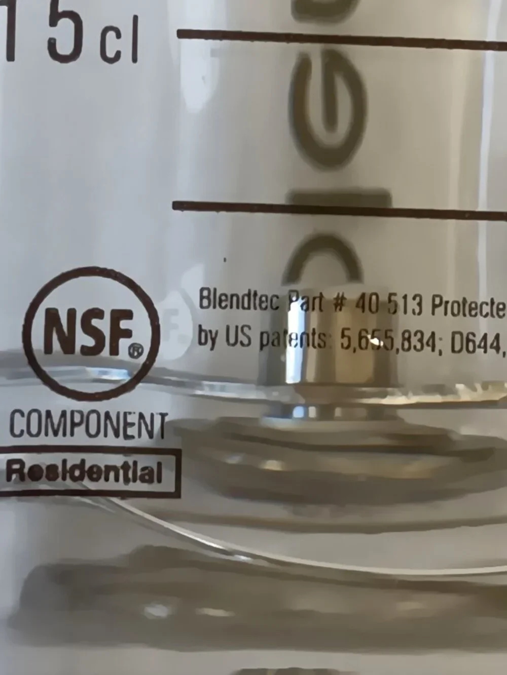 NEW Blendtec Compact Twister Jar 16oz Part # 40 513 JAR ONLY